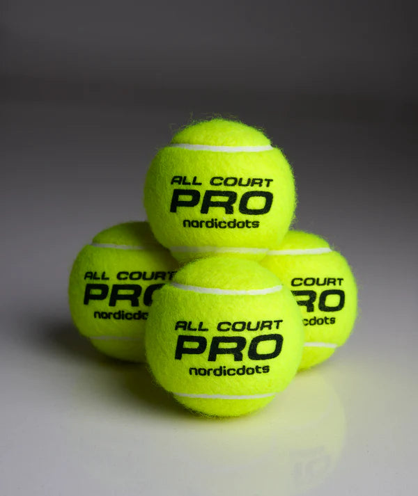 Pack de 4 pelotas de tenis All Court Pro