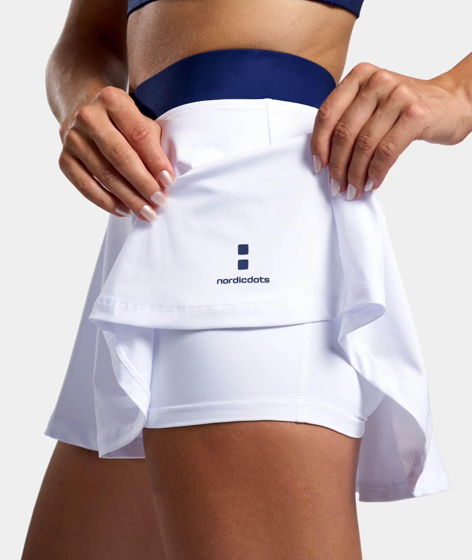 Falda Deportiva elegance - Blanca