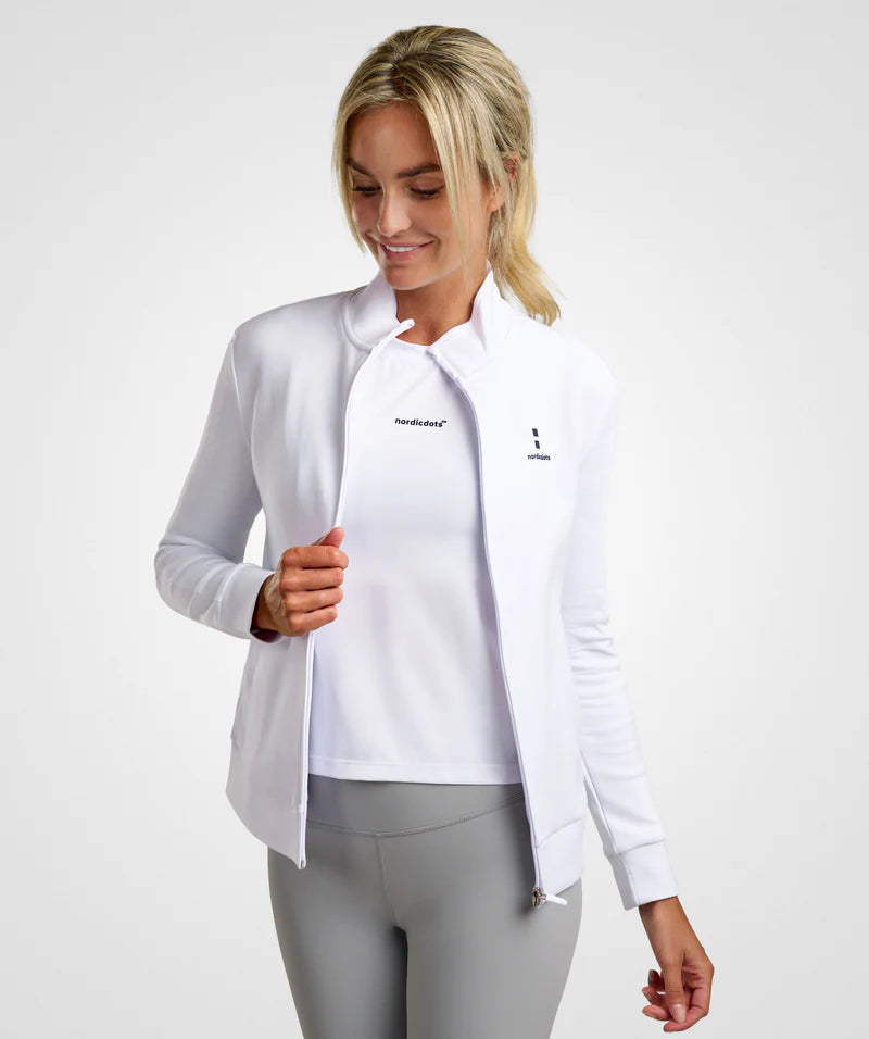 Chaqueta Off Court blanca