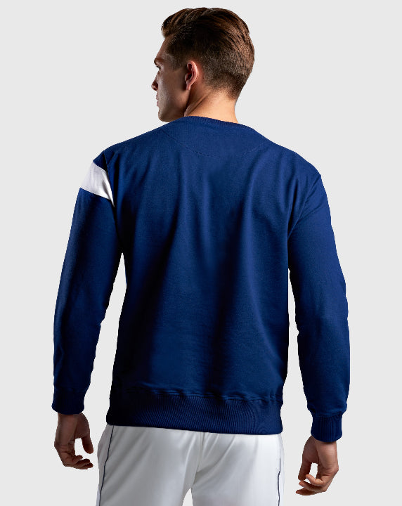 Sweater Deportivo Hombre Organic Azul
