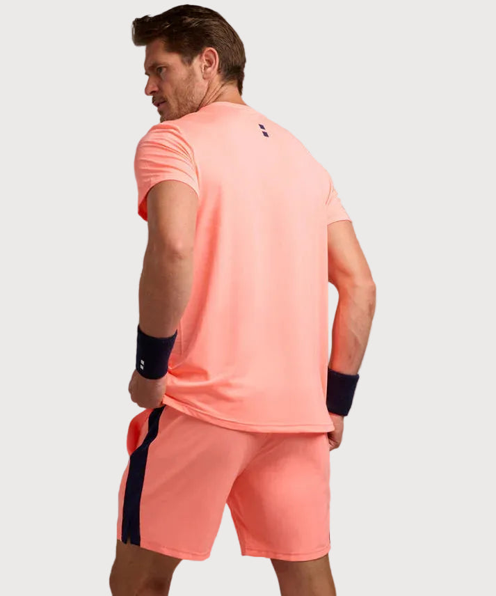 Polera Deportiva Hombre Performance Coral